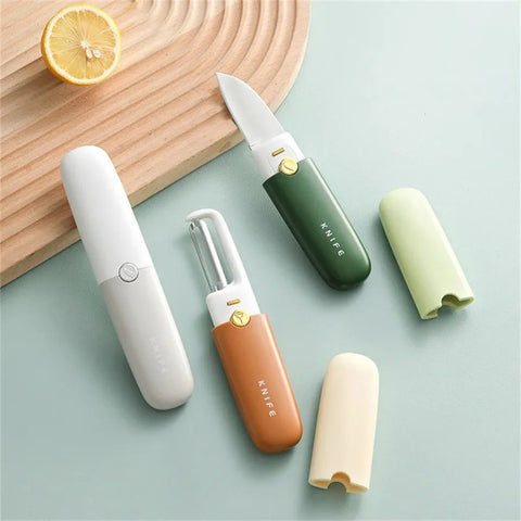 QuickPeel™: 2 in 1 Peeler Knife