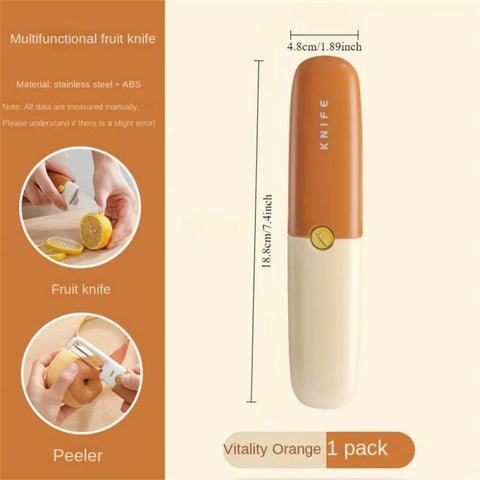 QuickPeel™: 2 in 1 Peeler Knife